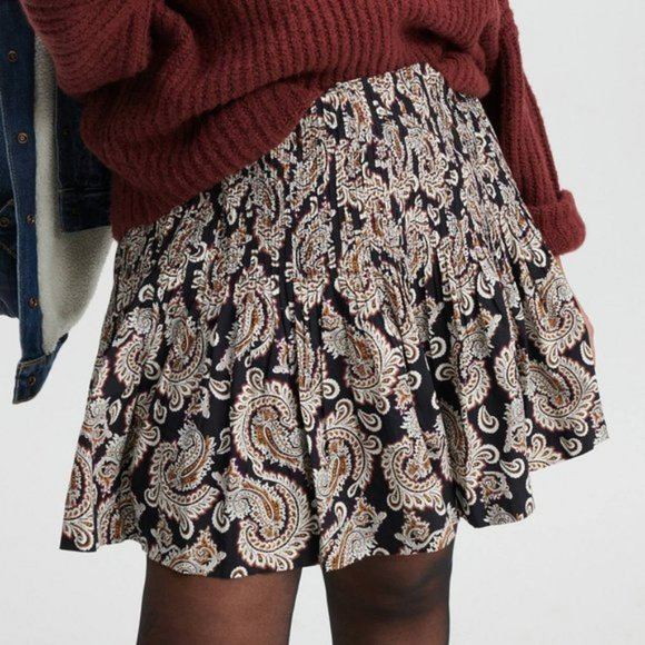 Anthropologie Dresses & Skirts - Maeve Eula Pintucked Mini Skirt by Anthropologie Plus size